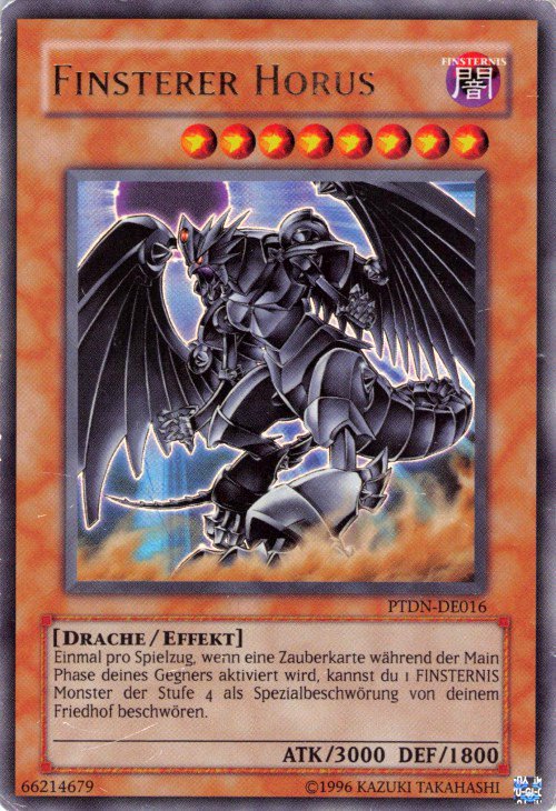 YGOPRO - Canopic Protector, Horus the Black Flame Dragon Jul.2023