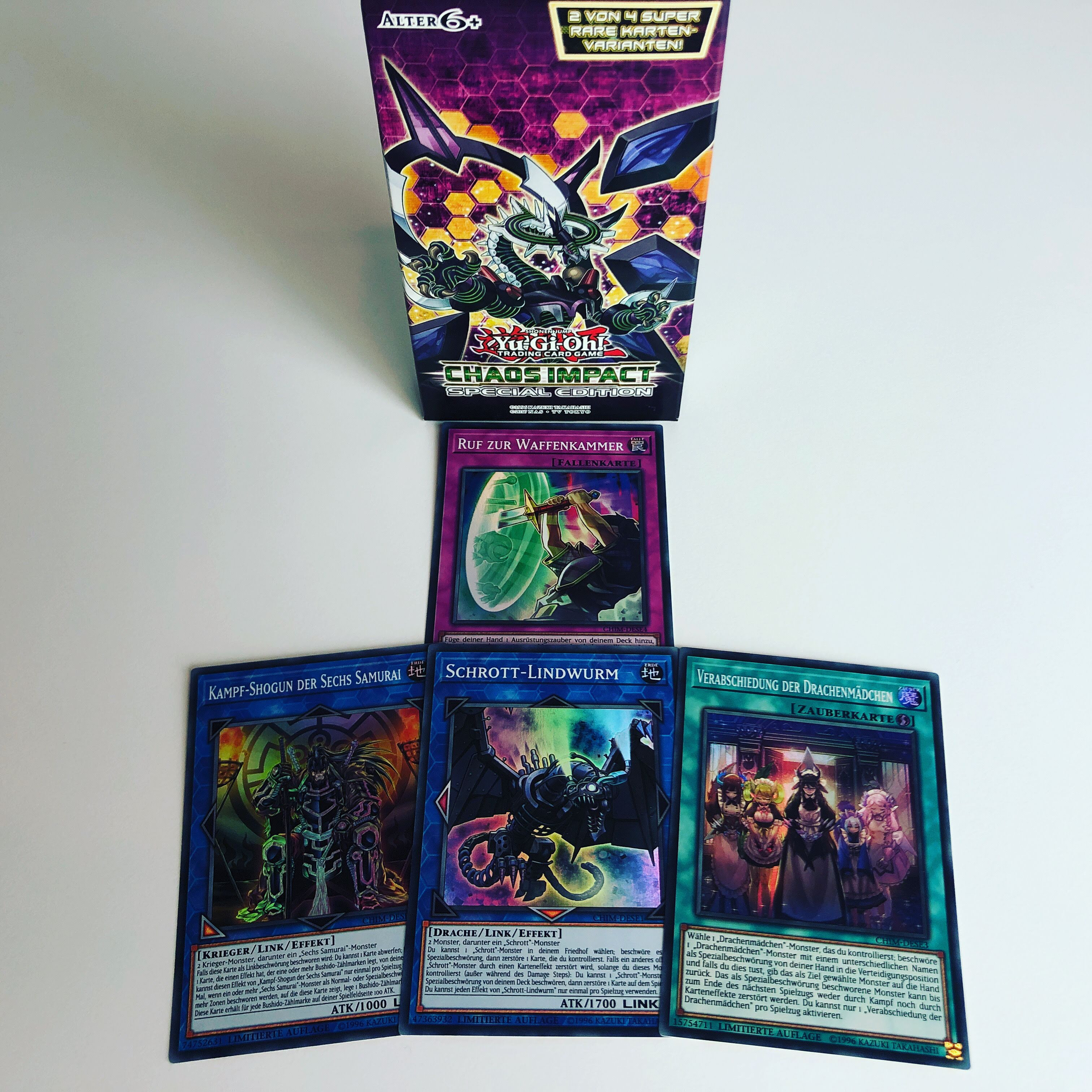 Yu-Gi-Oh Chaos Impact Special Edition English Booster Set NEW 