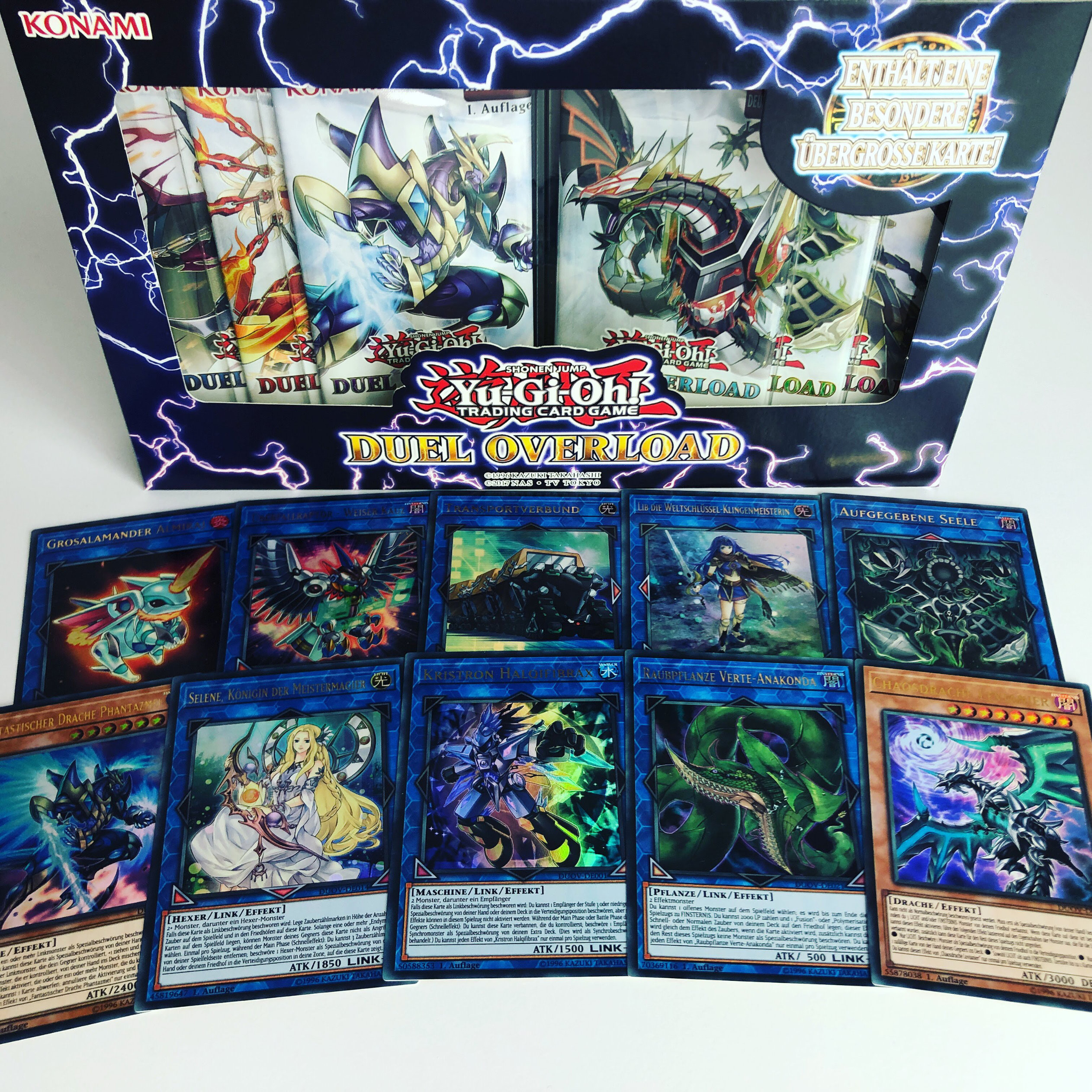 Duel overload German 1 Edition Free Cards Selection duov-DE Yu-Gi-Oh