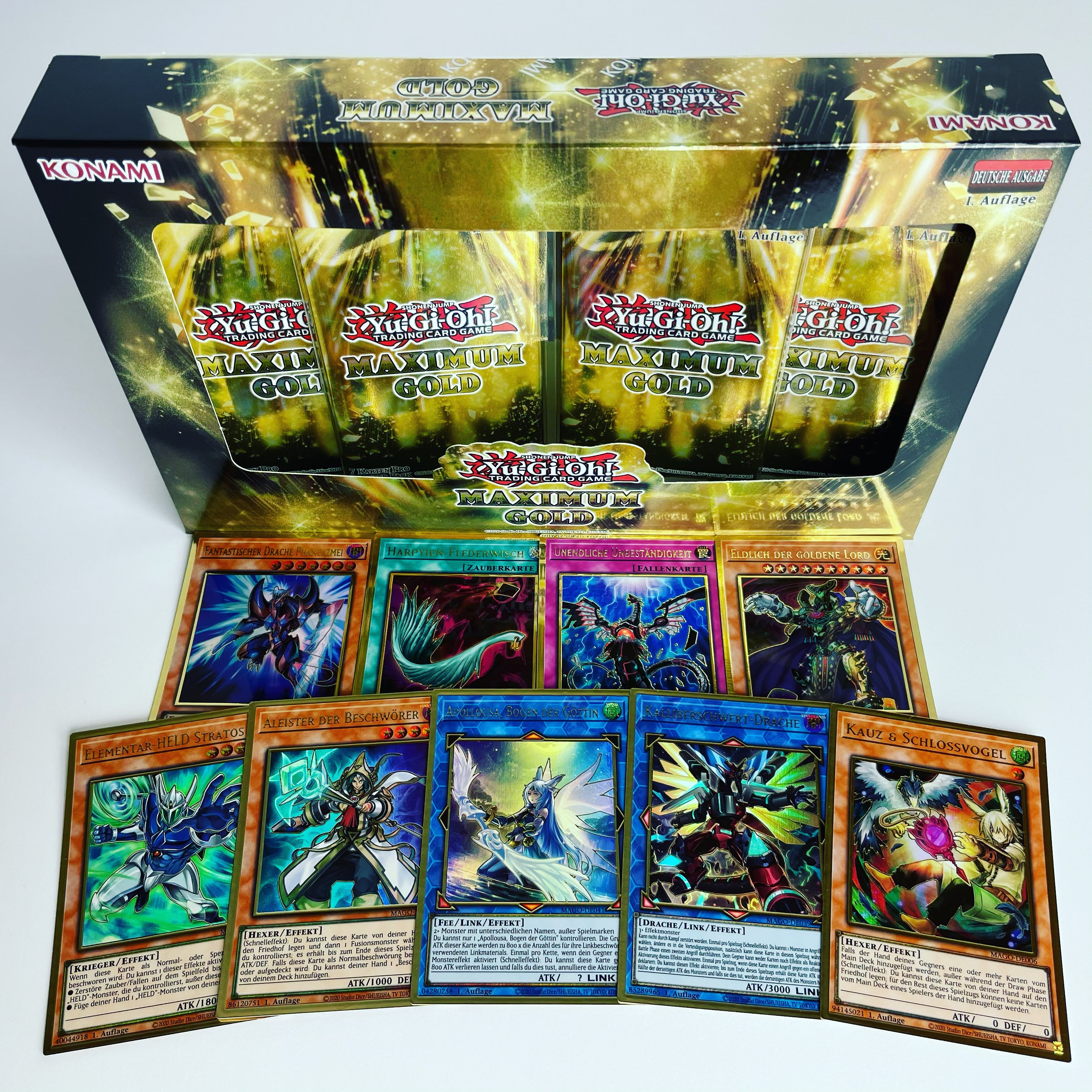 Yu-Gi-Oh Maximum Gold Box Cards for sale online 
